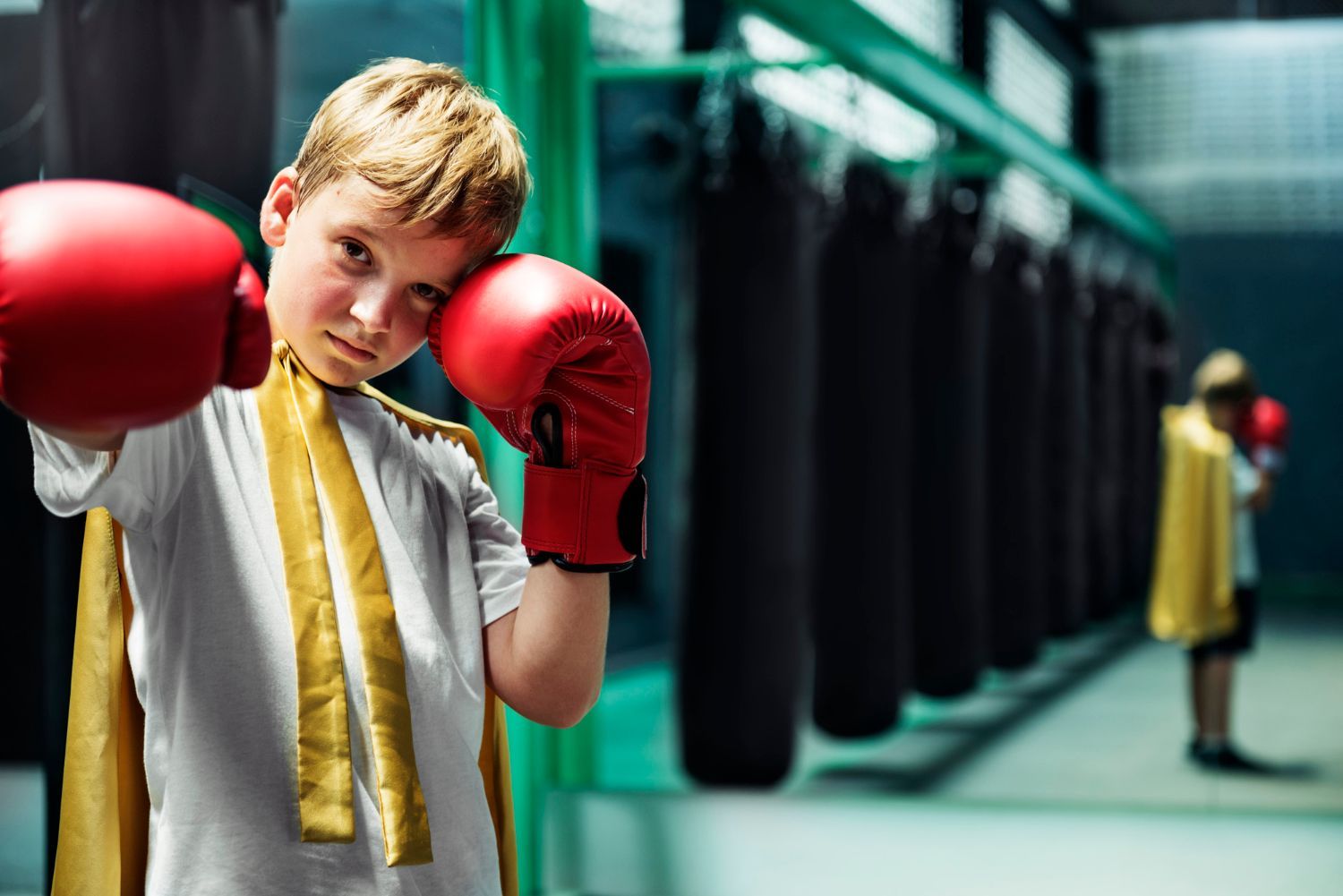 Бокс для детей в фитнес-клубе Fitland
