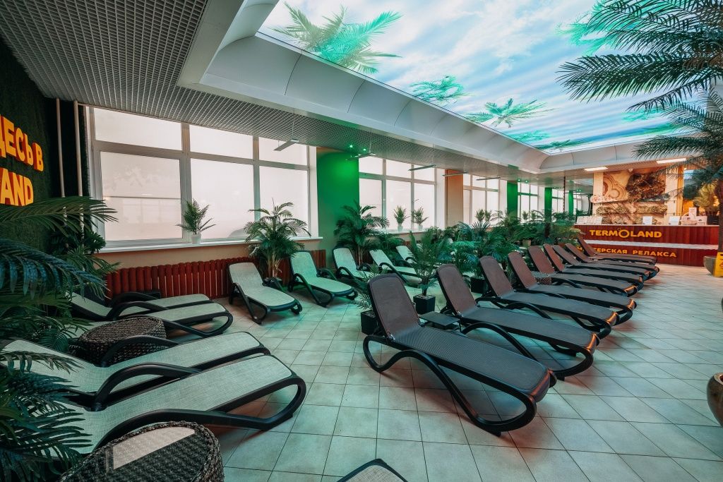 Зона SPA в фитнес-клубе Fitland на Белорусской